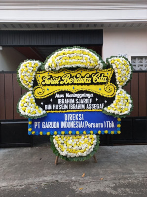 Papan Bunga Duka di Mekarbakti