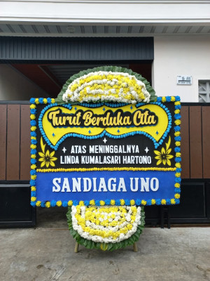 Papan Bunga Duka di Mekarbakti